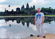 Angkor Wat, Siem Reap, Cambodia - October 22, 2017