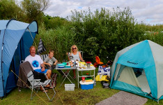 Camping on Texel, Wadden Islands, NL - July 30, 2016