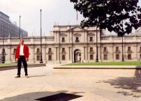 El Palacio de la Moneda, Santiago, Chile