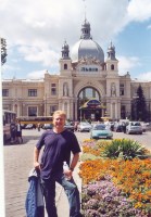 Central Station, Lviv, Ukraine - July 24, 2009