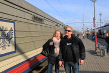 Moscow to Suzdal, Russia - March 13, 2015