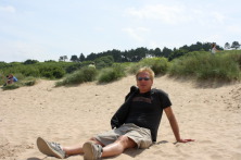 Omaha Beach, Normandy, France - July 21, 2012