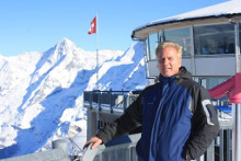 Schilthorn, Switzerland - February 17, 2014