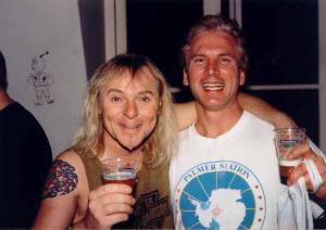 Lee Kerslake  and Bernie Shaw (Uriah Heep) - May 27, 2001